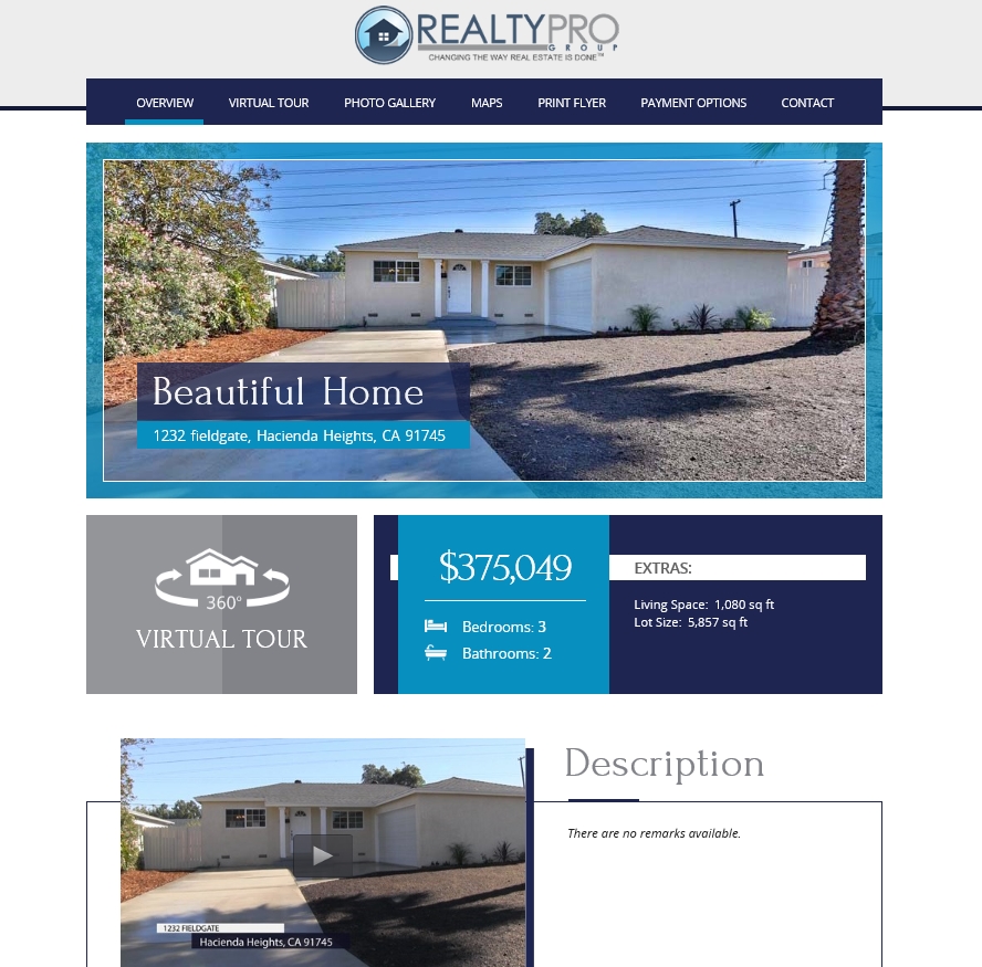 Realty Pro Group - Example