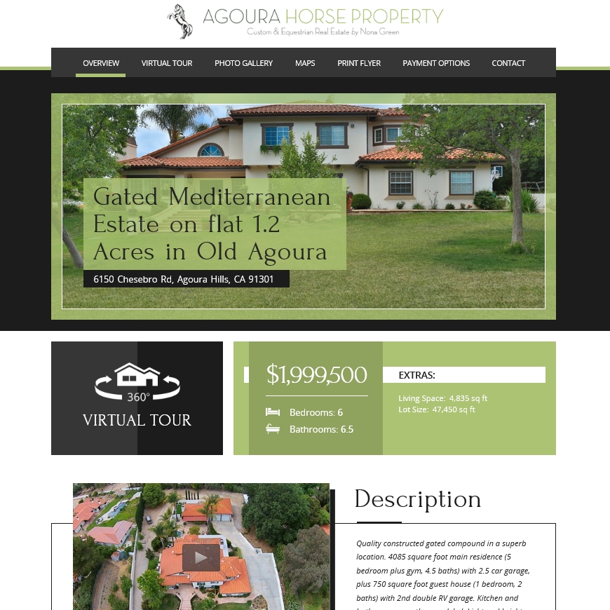 Agoura Horse Property - Example